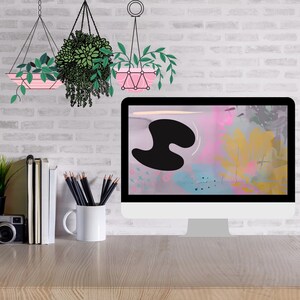 Neon Mushroom Abstract Wallpaper Desktop Wallpaper Laptop Etsy Neon Mushroom Abstract Wallpaper Desktop Wallpaper Laptop Etsy
