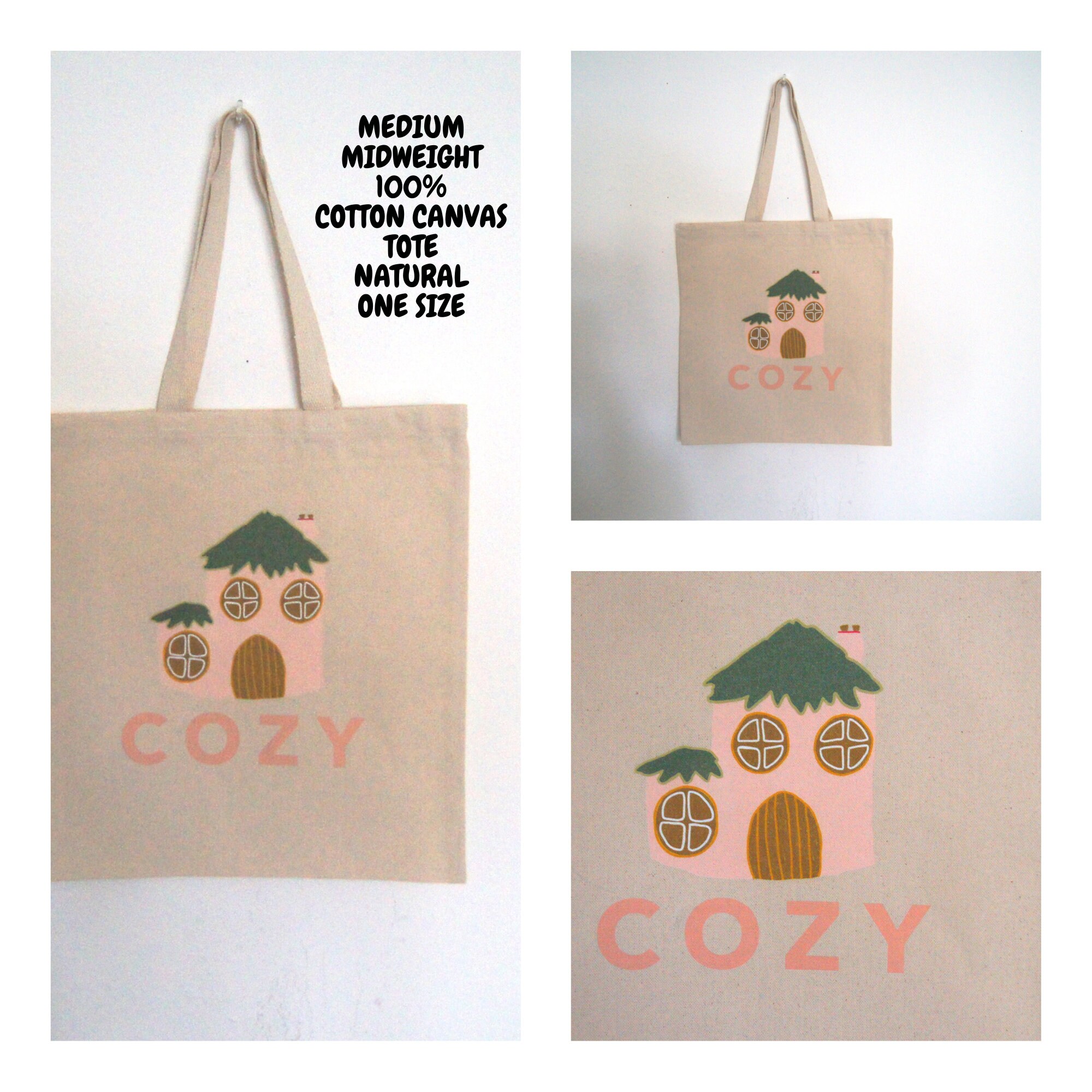 Auf Bestellung.Canvas Tragetasche. Tragetasche. Niedliche | Etsy