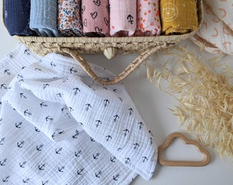 Double gauze baby blanket