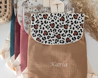 Sac à dos Enfant entièrement personnalisable | Cartable Maternelle ou Crèche | Personnalisation Broderie | Cadeau Naissance | Bébé | Enfant