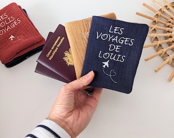 Funda de pasaporte personalizada