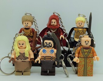 game of thrones lego keychain