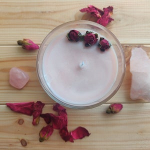 Rose & Jasmine Scented Candle