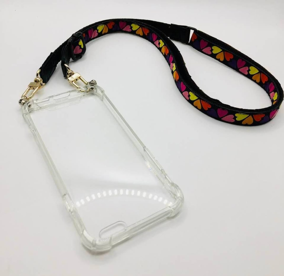 Shoulder Strap, Bag Strap, Mobile Phone Strap, Smartphone Strap, Black ...