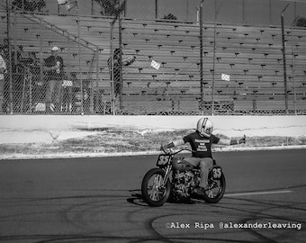 Billy Lane on the Track, New Smyrna Speedway, October 2023