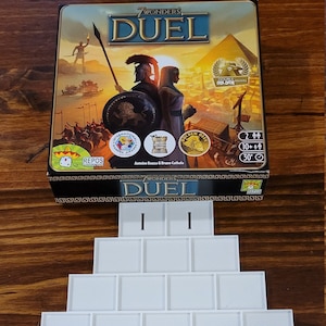 7 Wonders Duel Game Board/Card Holder