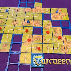 Carcassonne Tile Holder (9 Tile Grid)