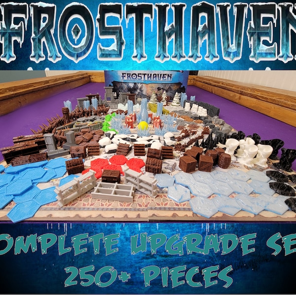 Frosthaven - Komplettes 3D Gelände Set - Über 250 Teile