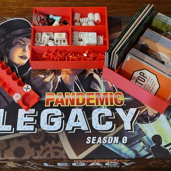 Pandemic Legacy Seizoen 0 Inserts/Organizers - ***Geen Spoilers***