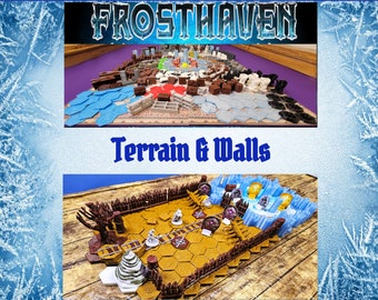 Frosthaven - Terrain and Walls set