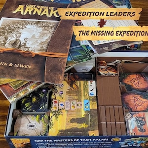 Lost Ruins of Arnak Organizer + Expansions Organizer/Functional Inserts