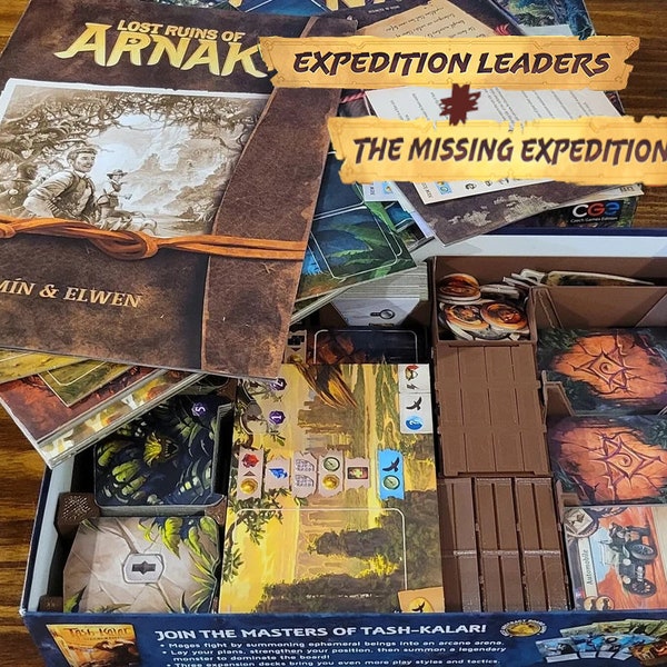 Lost Ruins of Arnak Organizer + Expansions Organizer/Functional Inserts