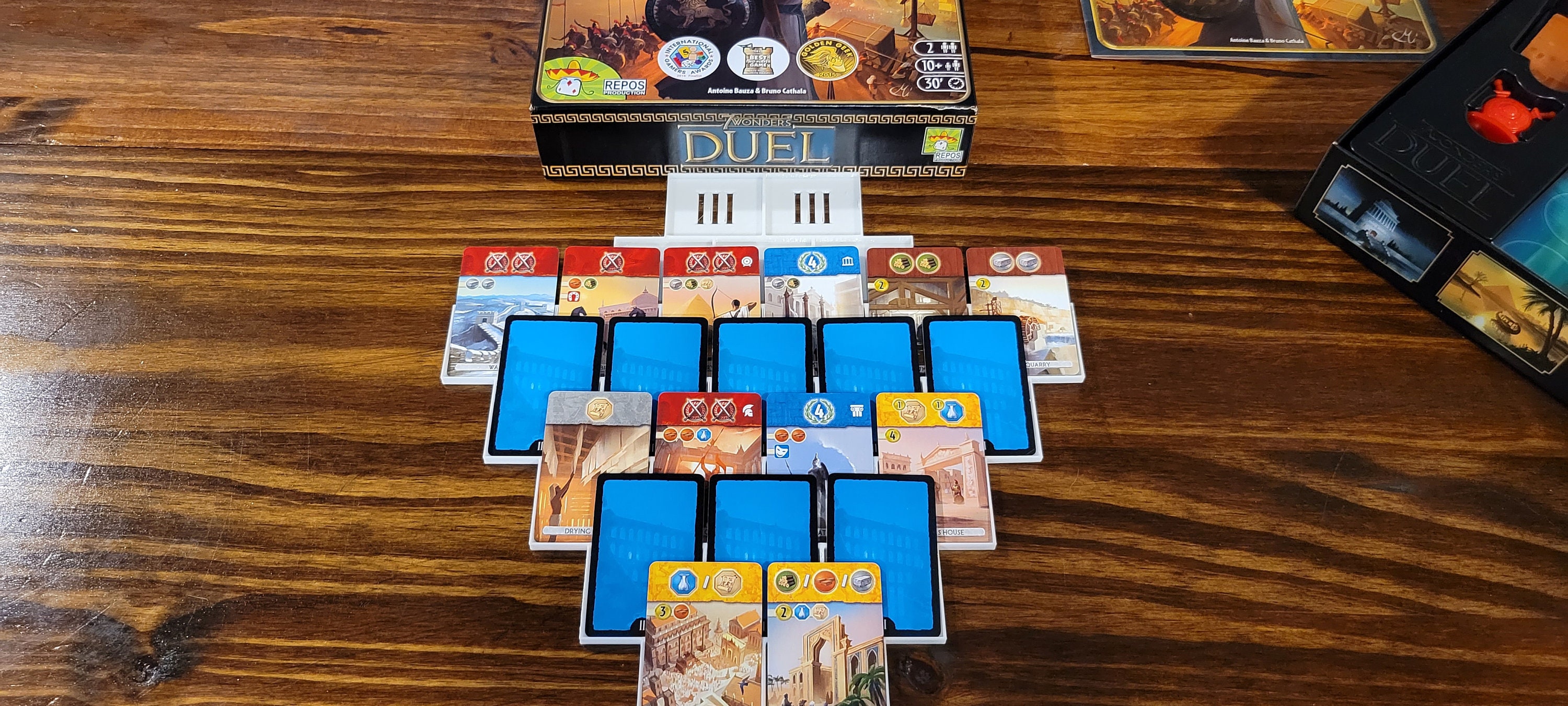 7 Wonders Duel Game Board/card Holder - Etsy