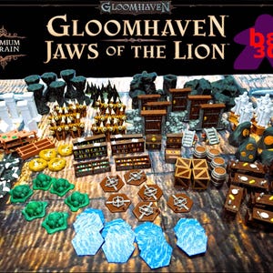 Gloomhaven Jaws of the Lion Premium Scenery Set