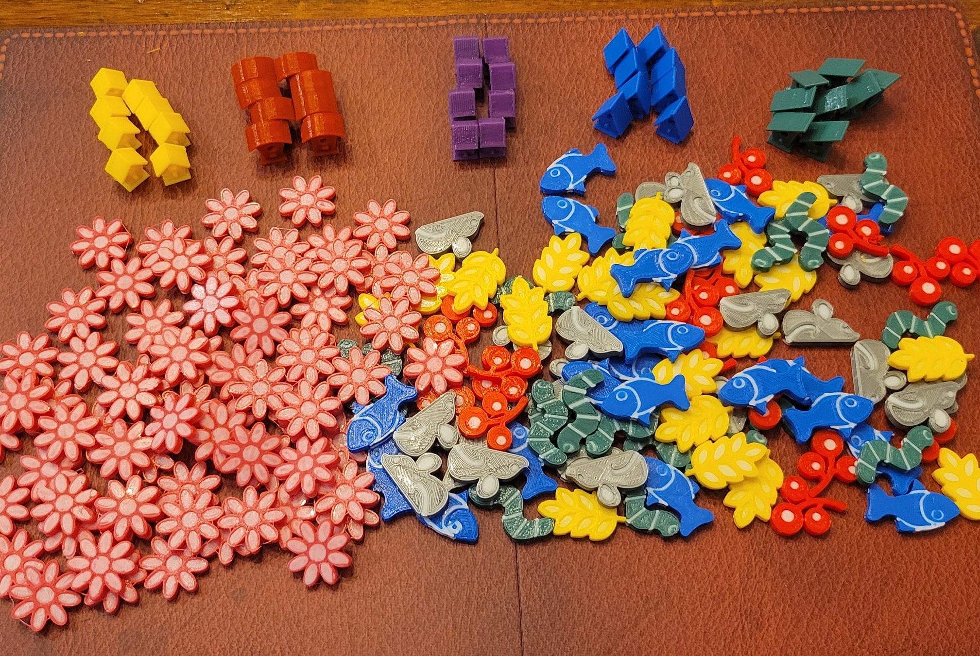 Wingspan Food and Action Cube Upgrades includes Expansions Etsy