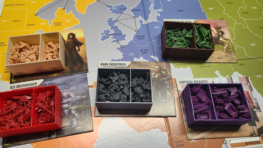 Risk Legacy/risk Piece Holder - NO SPOILERS - Etsy