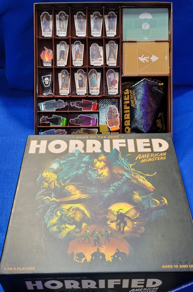 Horrified American Monsters Organizer Inserts image 6