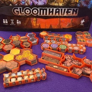 Gloomhaven Organizers - Tile and Tokens - Monster Organizers