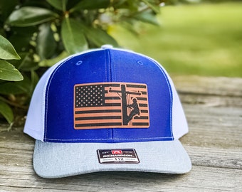 AKFJ NKJA Patriotic Missouri Power Pole Electric Cable Lineman Unisex Trucker Hats Dad Baseball Hats Driver Cap AKFJ NKJA Patriotic Missouri Power Pole Electric Cable Lineman Unisex Trucker Hats Dad Baseball Hats Driver Cap