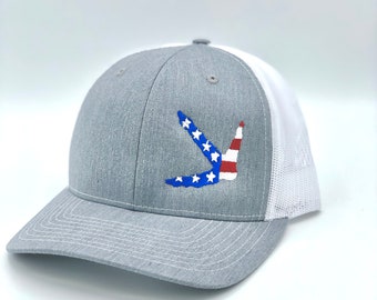 Hoed voor voetjacht met Amerikaanse vlag: Richardson 112