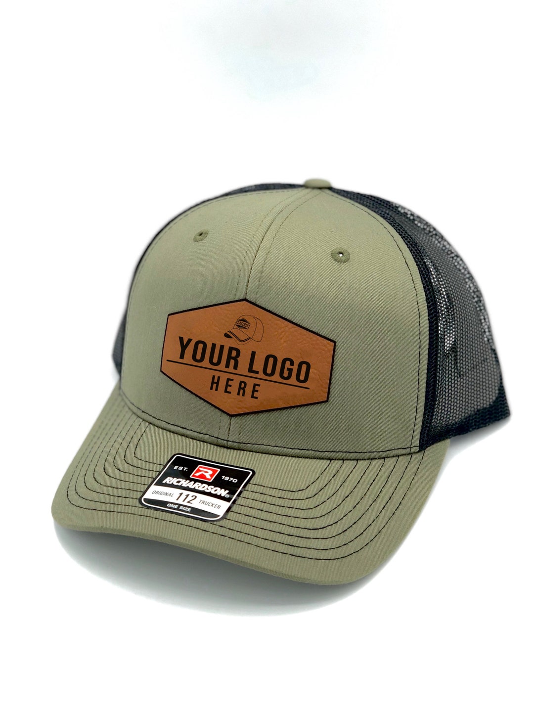 Custom Logo Hat, Bulk Custom Leather Patch Hat, Bulk Hats, Leather ...