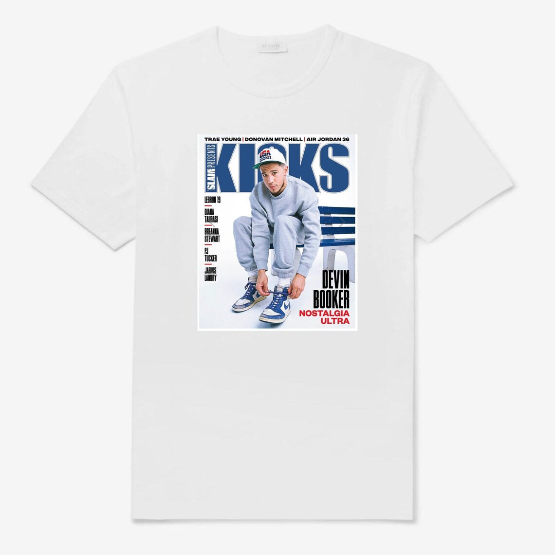Devin Booker Kicks Magazine Inspired 