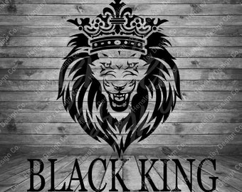Download Black King Svg Etsy