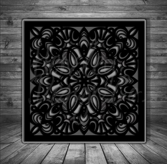 Download 3d Mandala Svg Etsy