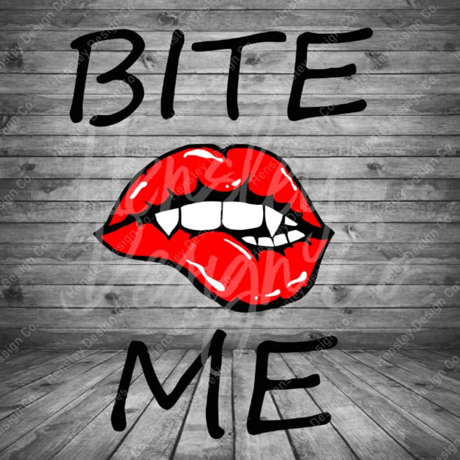 Bite Me SVG PNG DXF | Etsy
