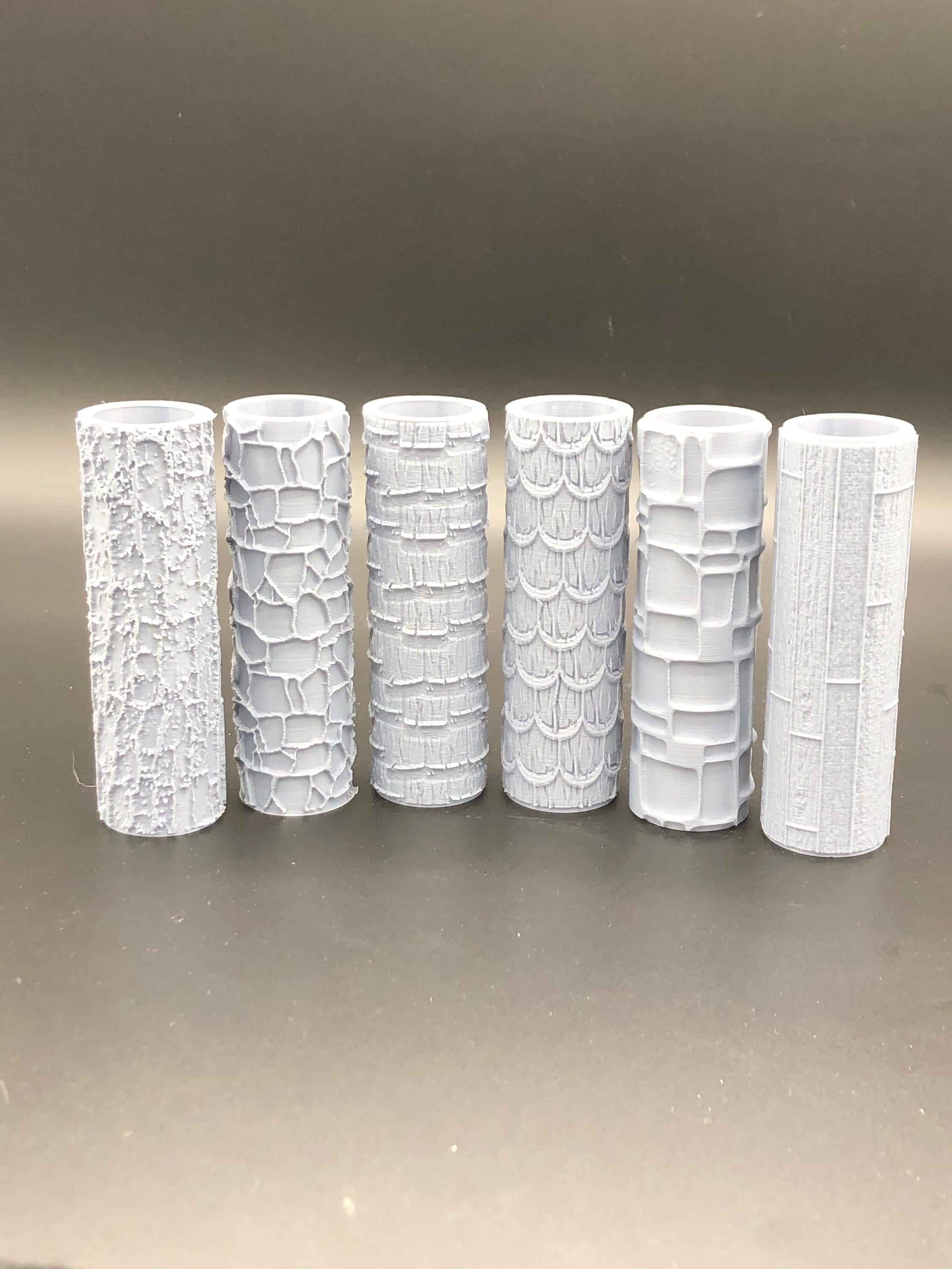 textured rolling pins for clay