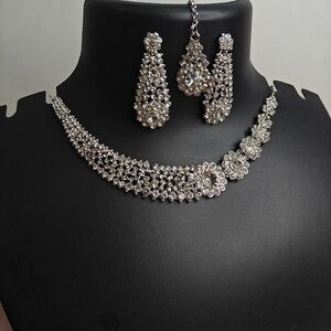 Viktorianische Halskette Kundan Halskette Uncut Polki Halskette Indien CZ Viktorianische Halskette Hochzeitsschmuck Halskette Indischer Schmuck Pakistanischer Jewelr