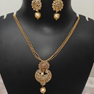 Long Polki Necklace Sabyasachi Necklace Indian Long Necklace Pakistani Jewelry Kundan Long Necklace Mala Indian Wedding Jewelry Gift For Her