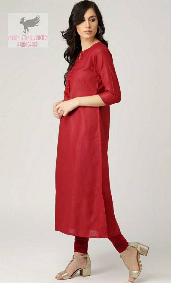 A line hotsell dress kurtis