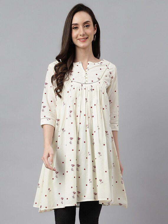 A line hotsell short kurti