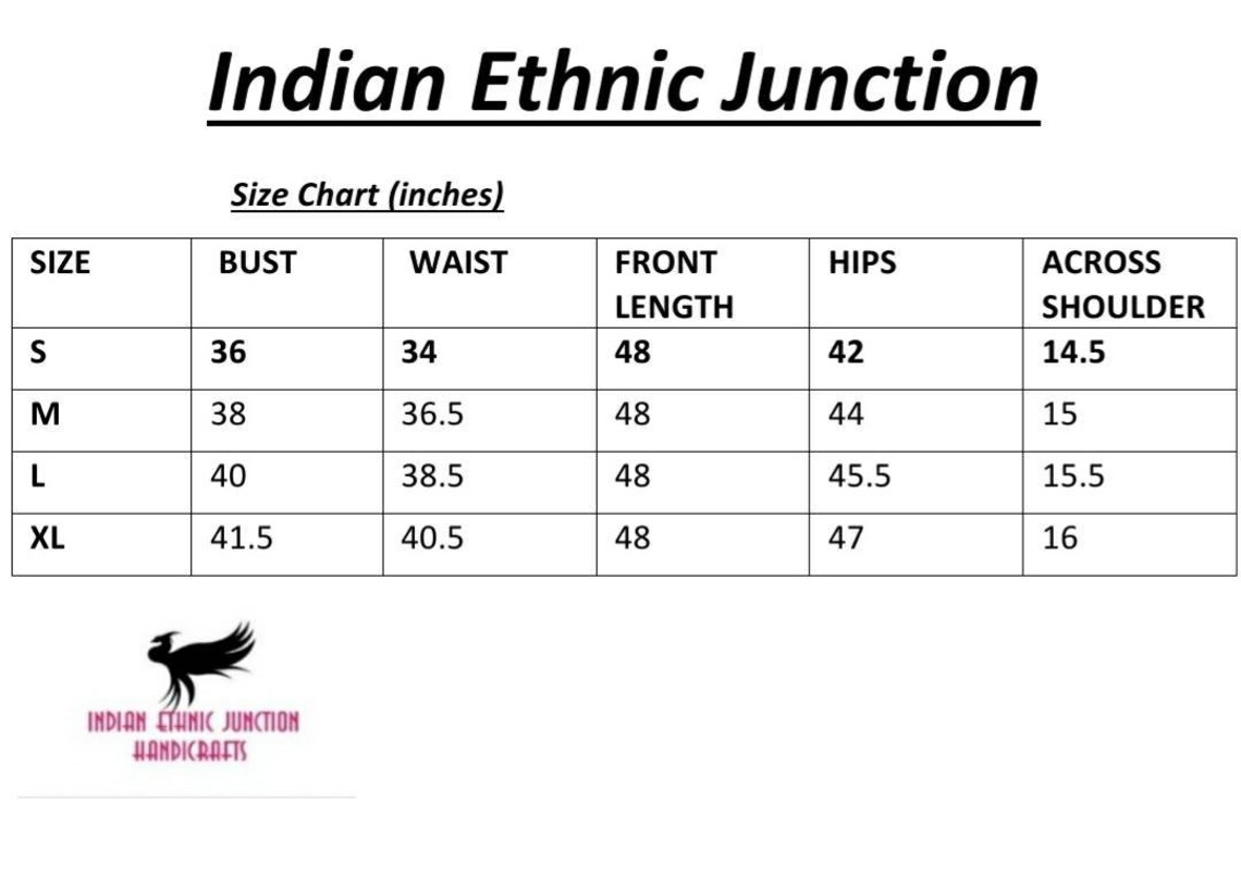 Kurta Women Black & Golden Printed Aline Kurta Indian Etsy