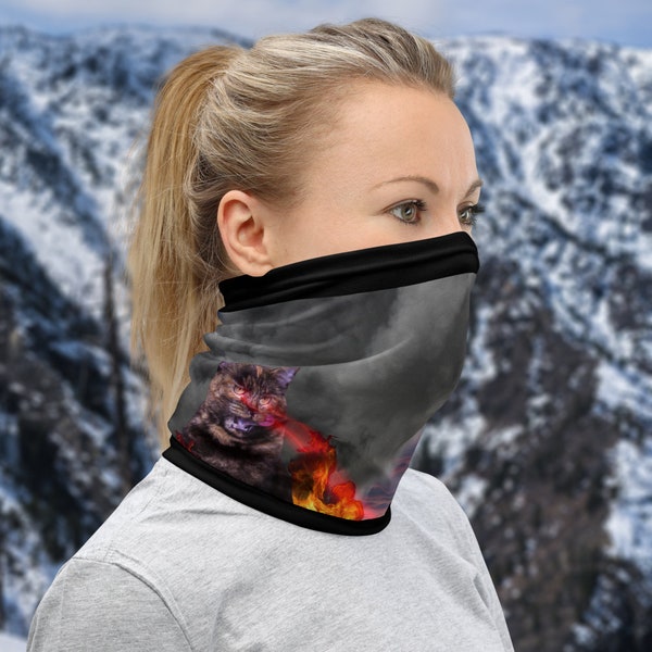 Neck Gaiter Funny Etsy