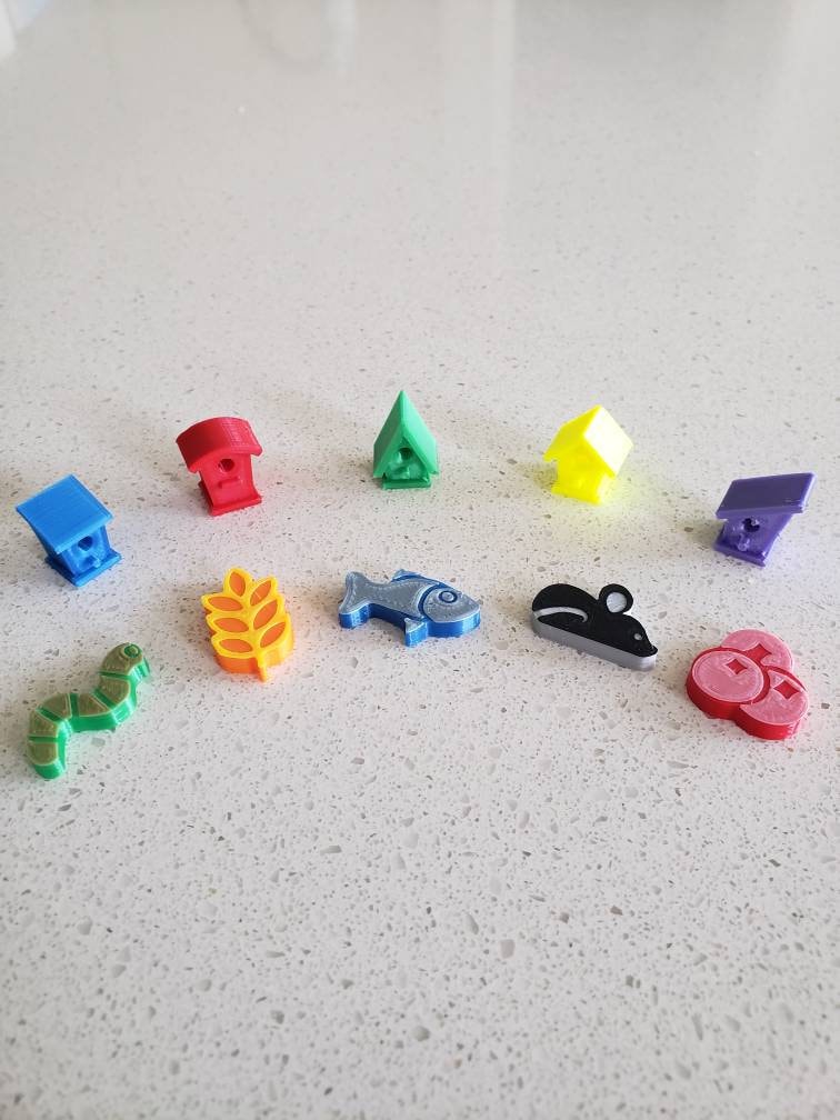 Wingspan Upgrade Bits UPGRADED Oceana Nectar Pieces Asia Etsy