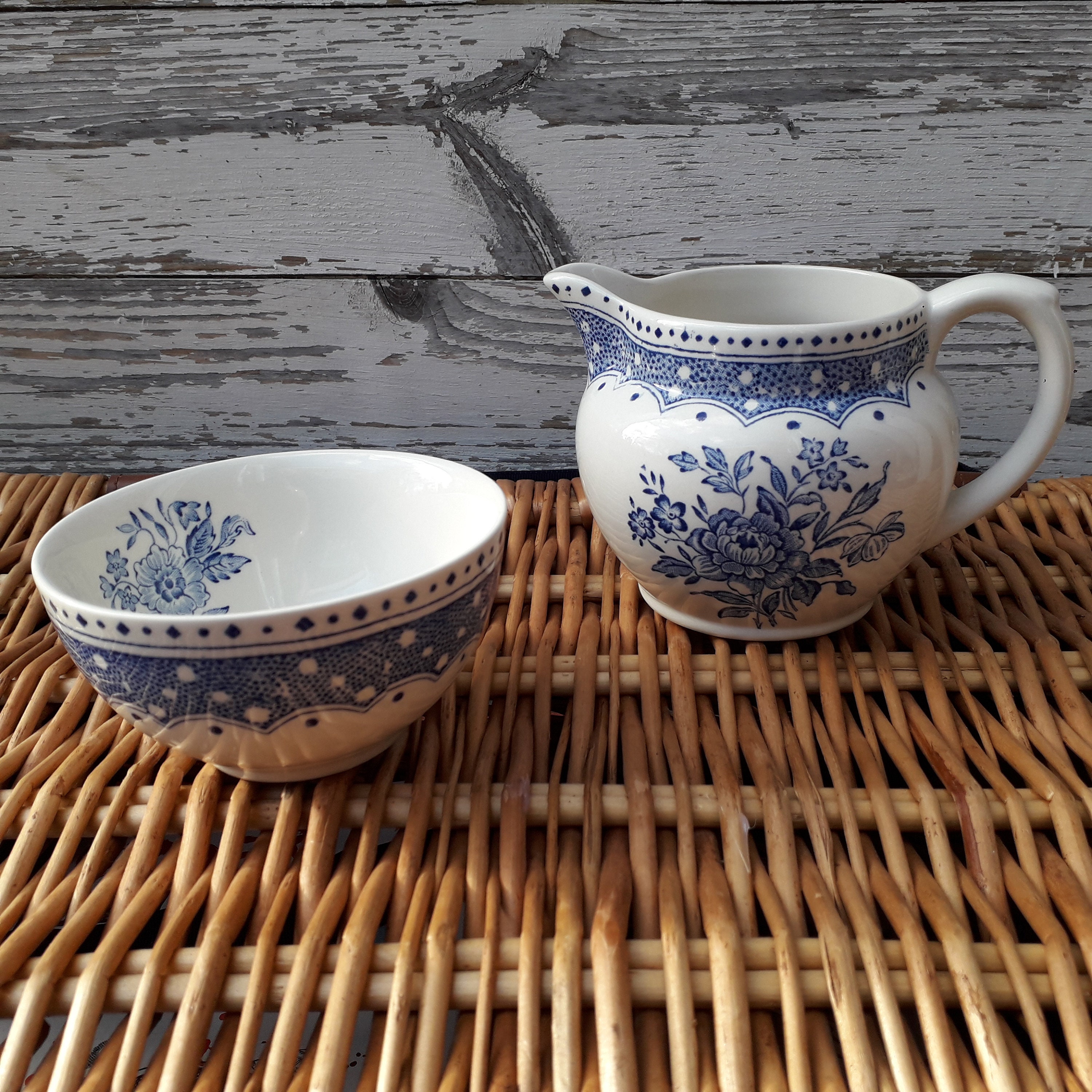 Burleigh Polka Dot Rose Set