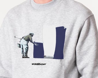 Sudadera WBAnksy: regalo para fanáticos del fútbol con estilo grafiti