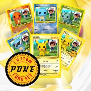Cartes Pokémon Funko Pop personnalisées exclusives