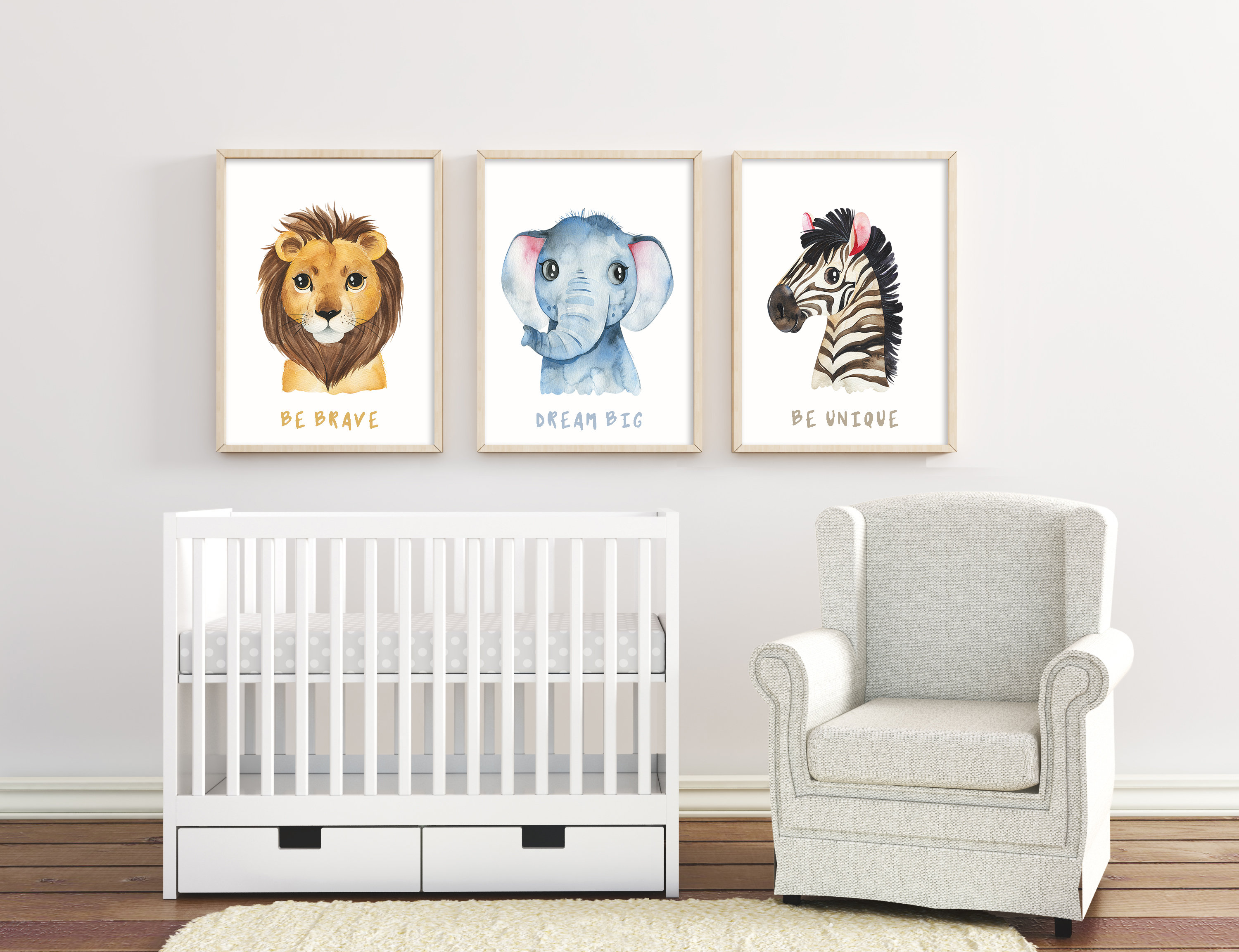 Nursery Animal Prints Nursery Prints Animal Prints For Etsy
