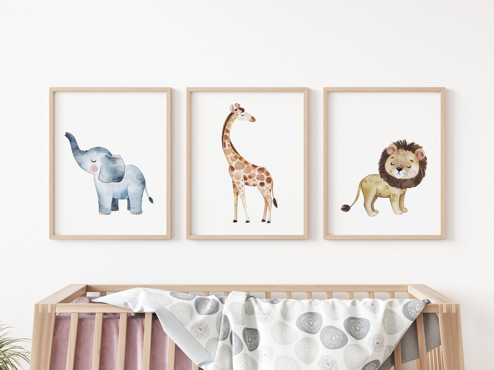 SAFARI NURSERY PRINTS Baby Room Prints Baby Room Decor Etsy