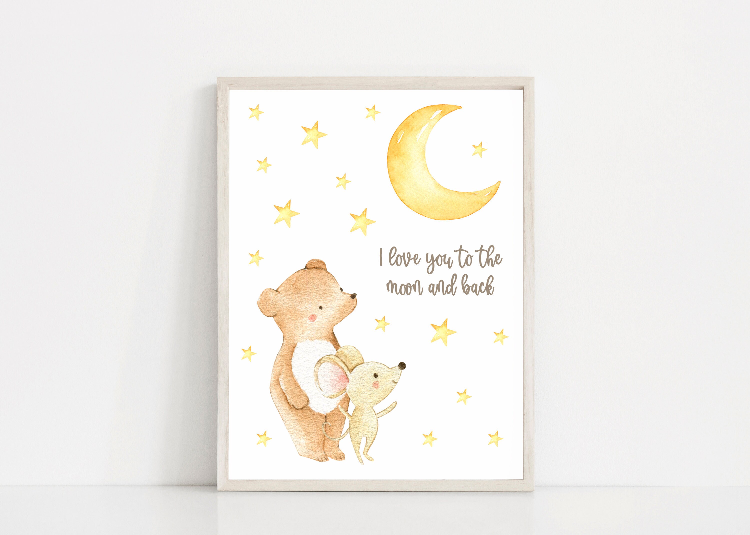 Nursery Prints Nursery Wall Art Baby Nursery Prints Wall Etsy