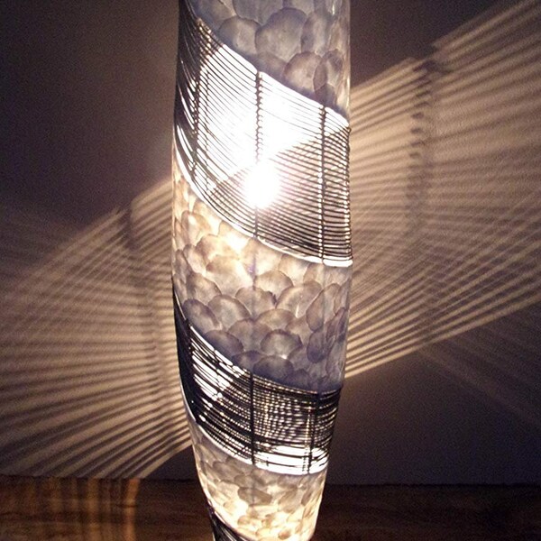 Rattan Floor Lamp Etsy UK