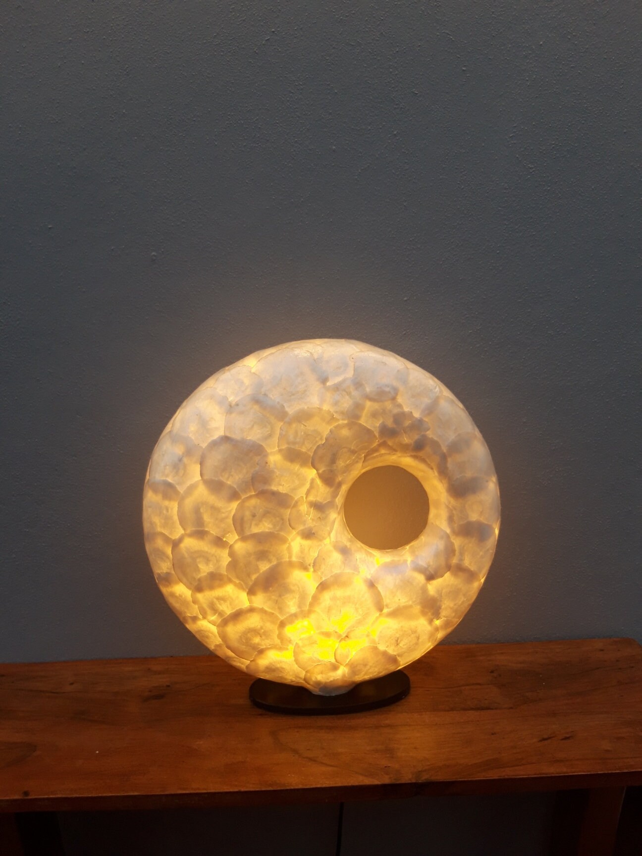 Shell Style Lamp Contemporary Style Shell Sculpture Lamp Designer Shell Lamp 50cm - Etsy UK