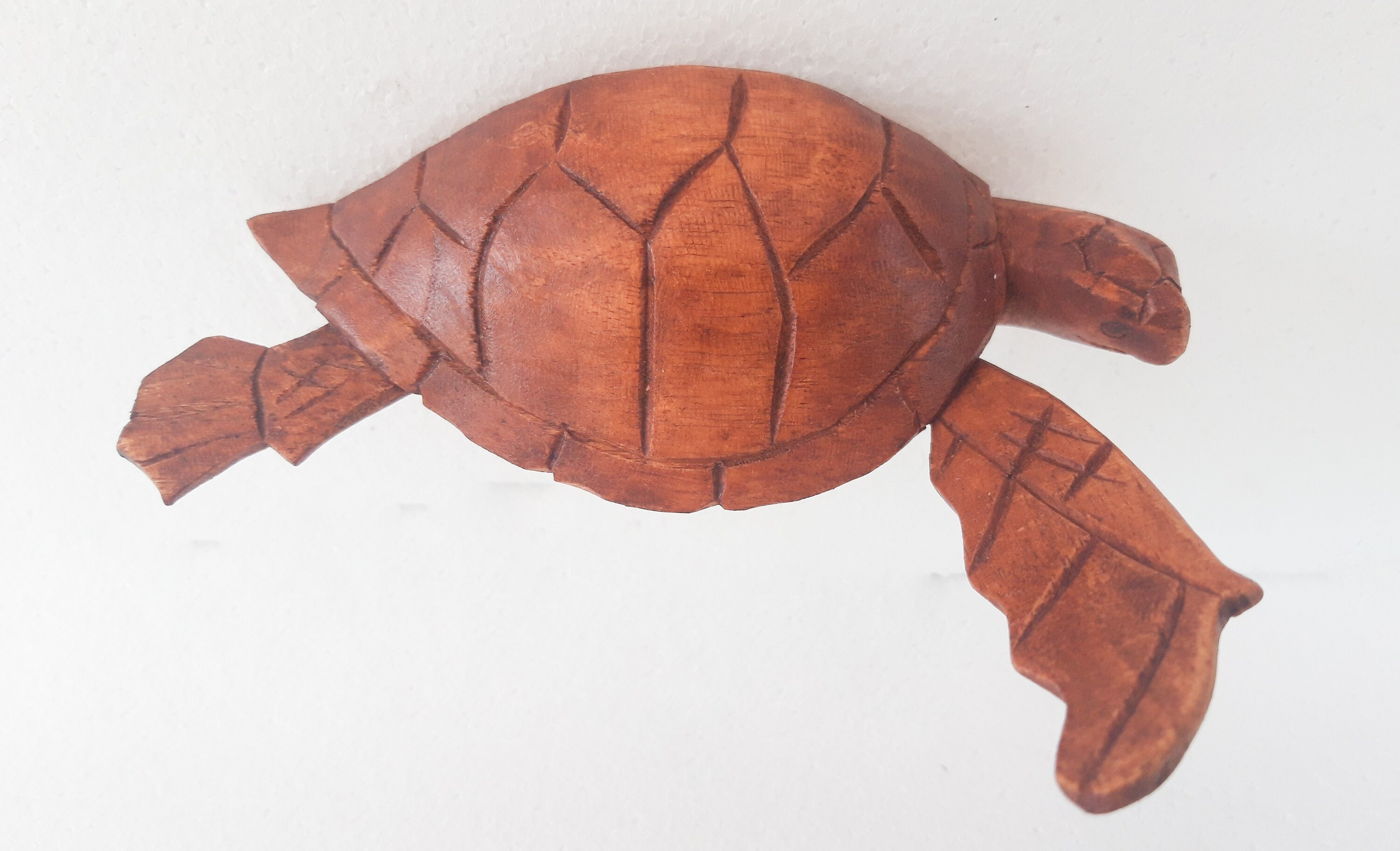 Wooden Turtle Wall Art Set of 3 Hand Carved Wooden 3D Wall Etsy UK