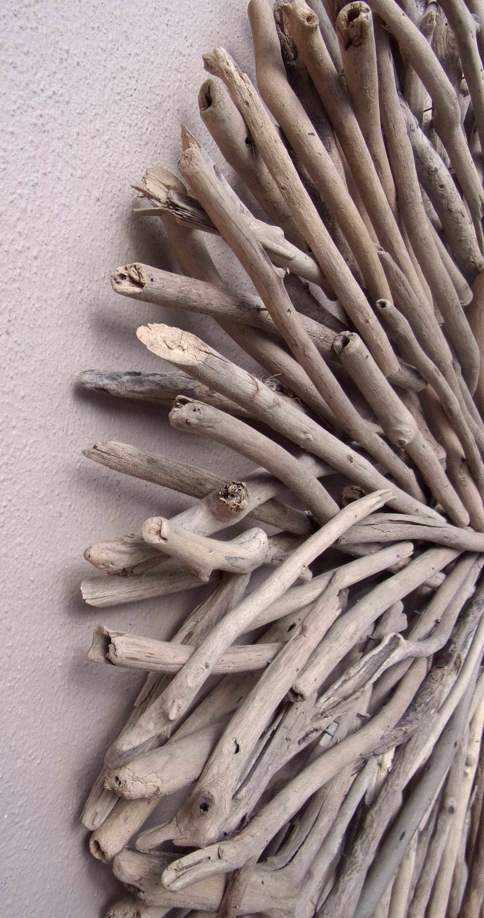 Large Driftwood Circle Wall Plaque Rustic Bali Wooden Giant Etsy UK