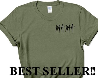 MAMA Shirt Soft Shirt Plus Size 