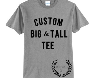large tall shirts