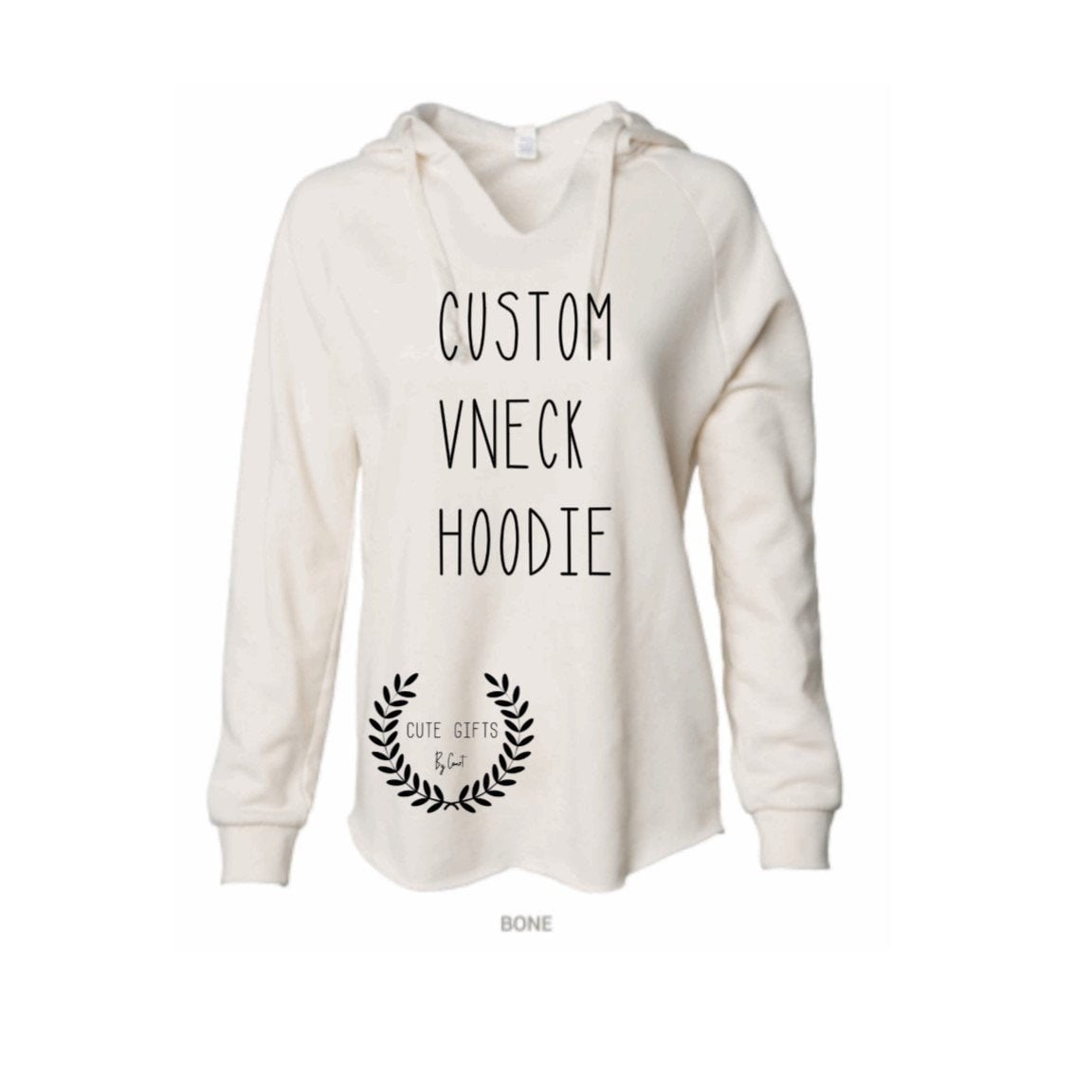 V Neck Hoodie - Etsy